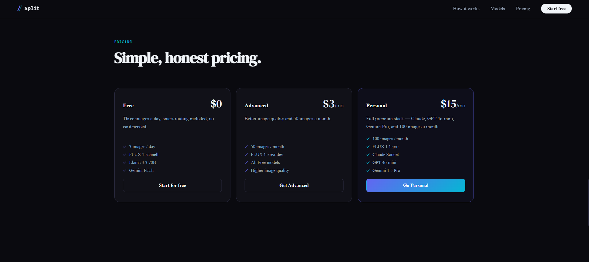 Split AI Launch  - Screenshot 5 showing product features and functionality