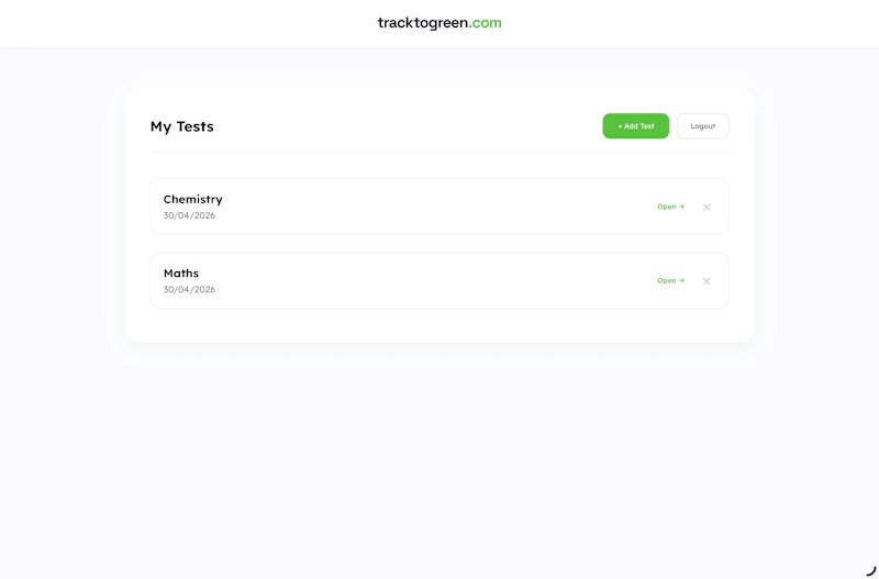 TrackToGreen screenshot 3