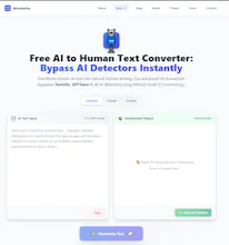 100% Free AI-to-Human Text Converter gallery image