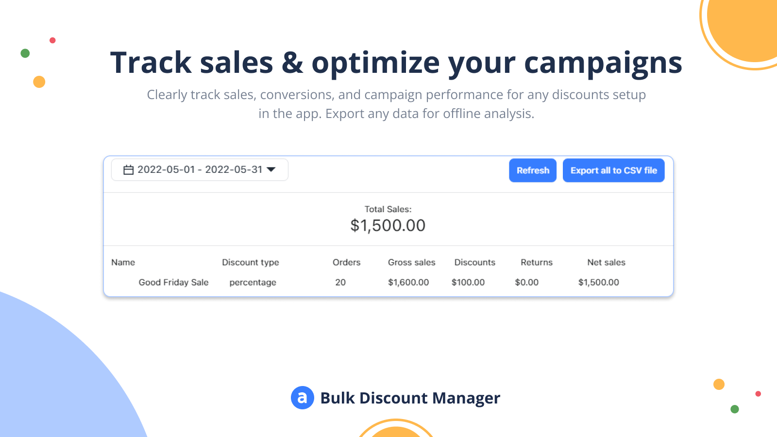 Shopify Bulk Discount & Sales Manager media 3