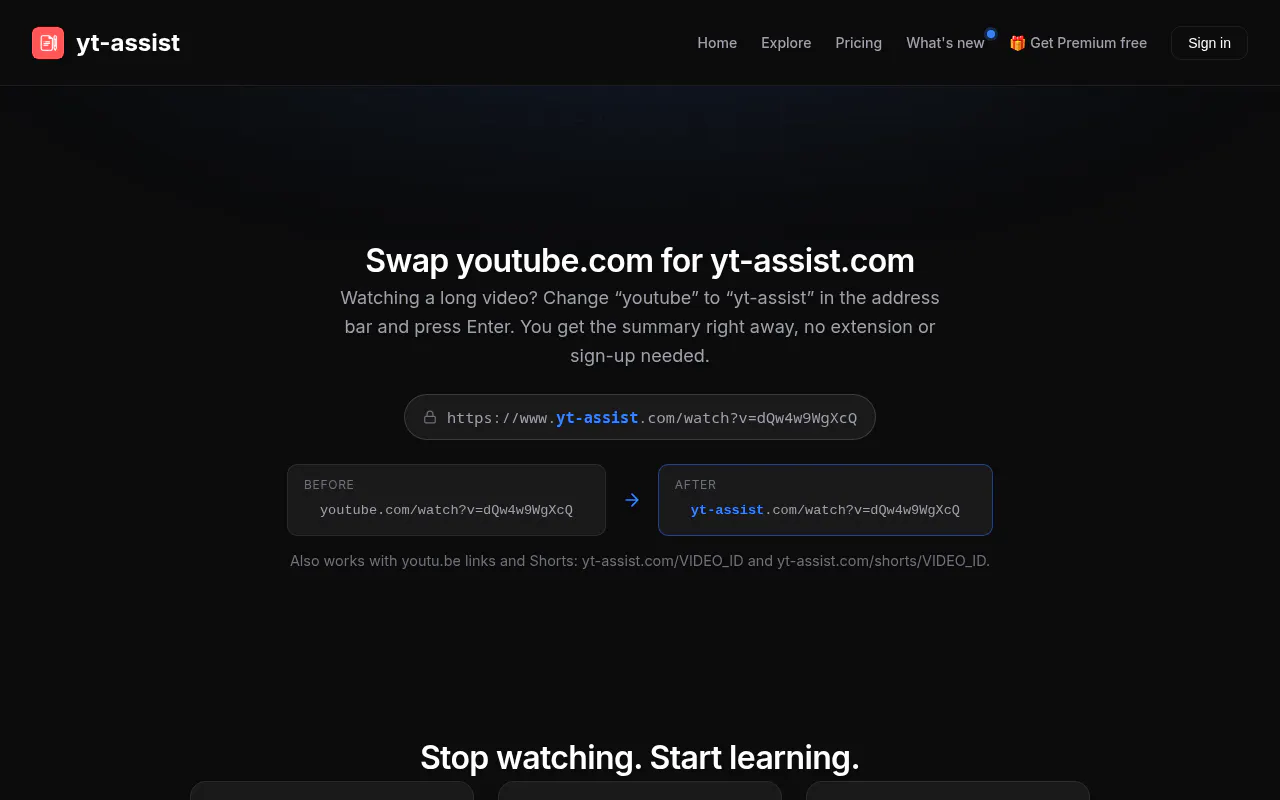 yt-assist gallery image