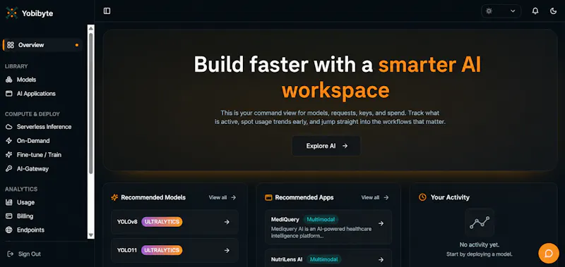 Yobibyte screenshot 1