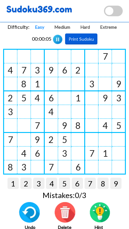 Sudoku369.com - Sudoku'nun bükülmesi ile 3-6-9 büyüsü medya 1