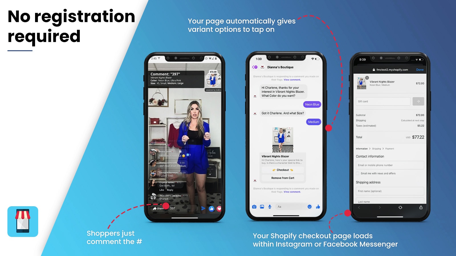 Soldatin - Shopify -App zur Automatisierung und Skalierung von FB- und IG -Live -Verkäufen Medien 3