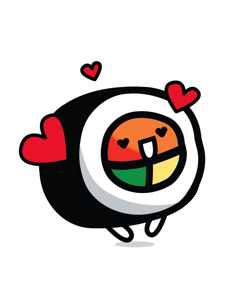 Sushi Land Stickers gallery image
