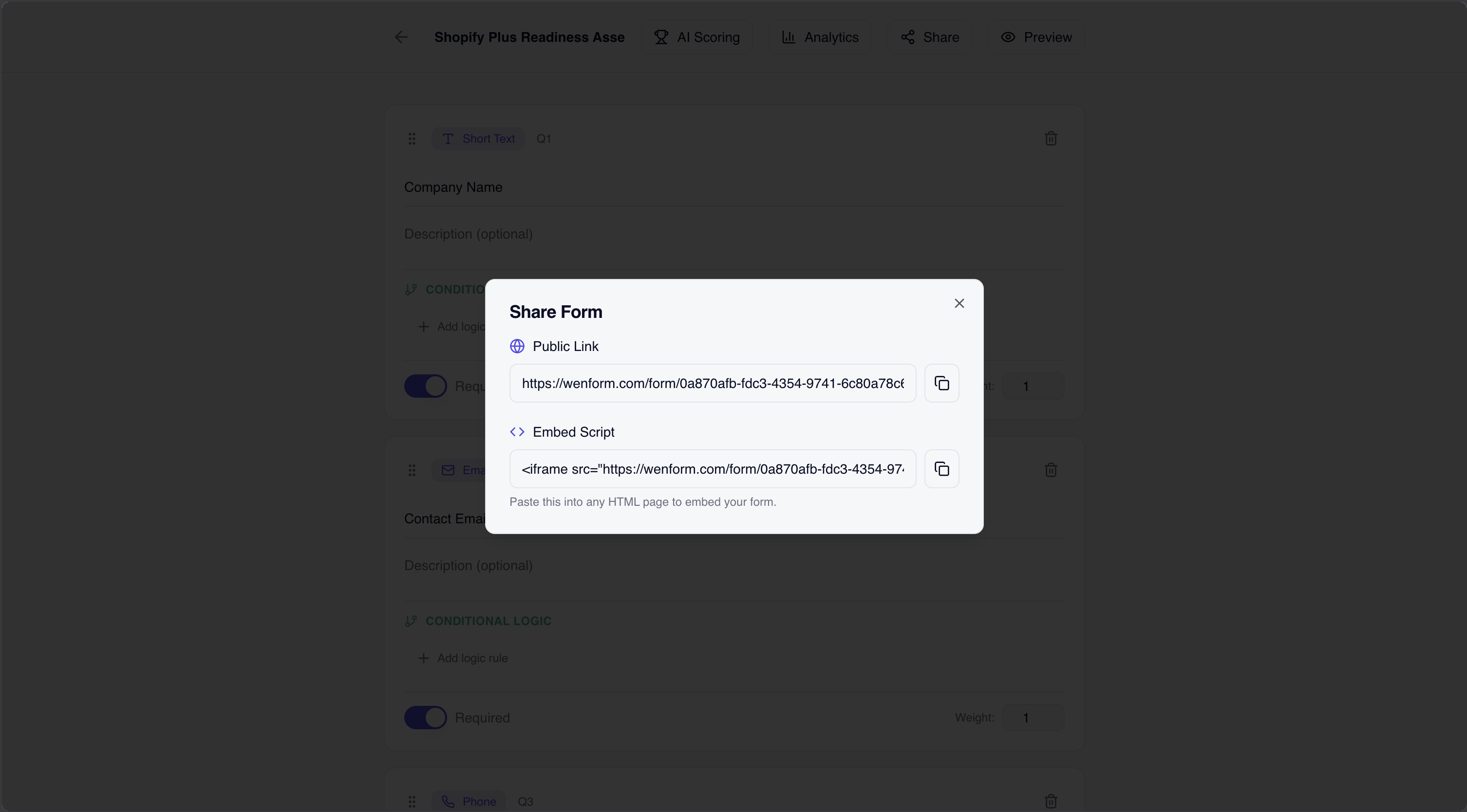 Wenform gallery image