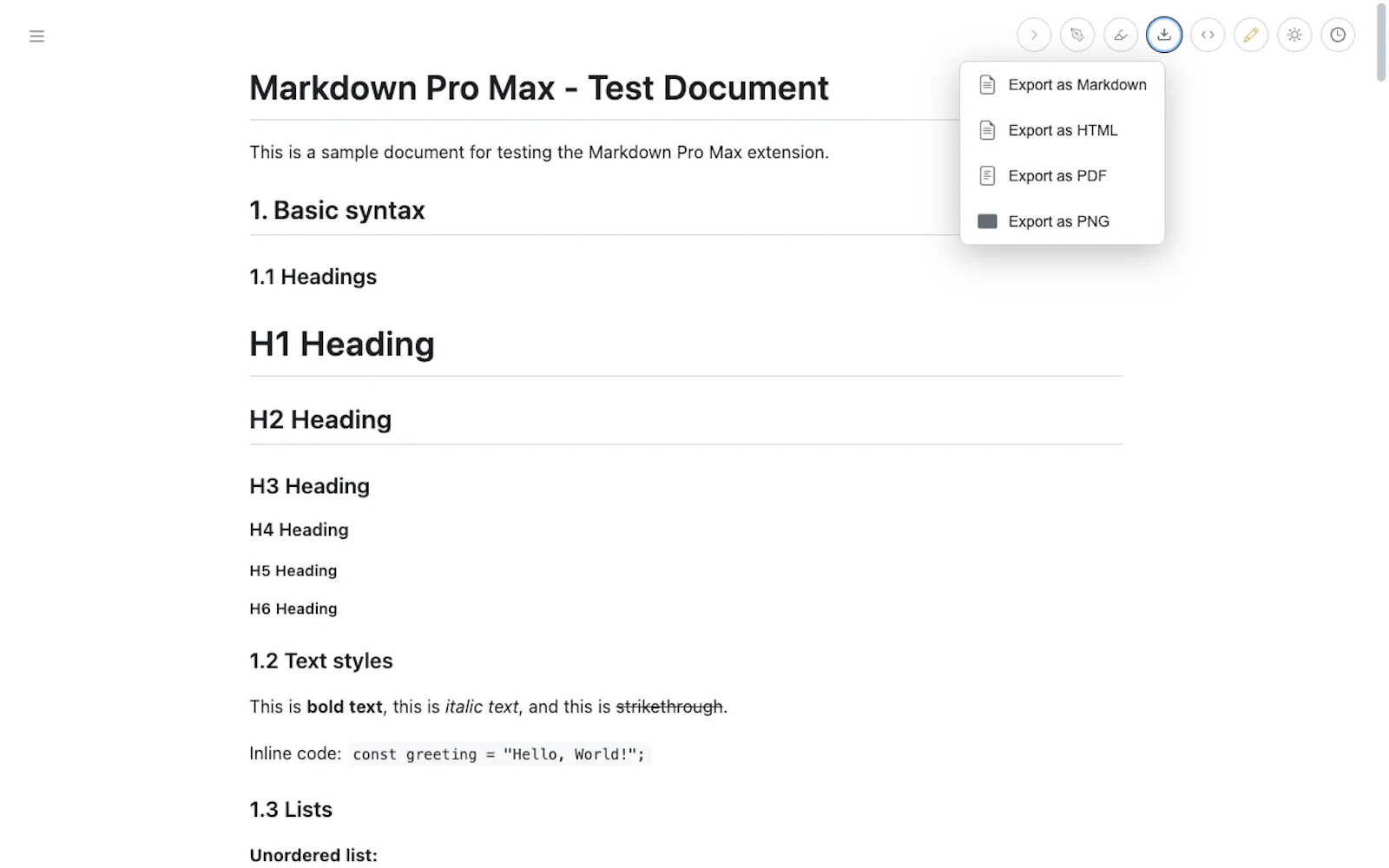 Markdown Pro Max screenshot 5