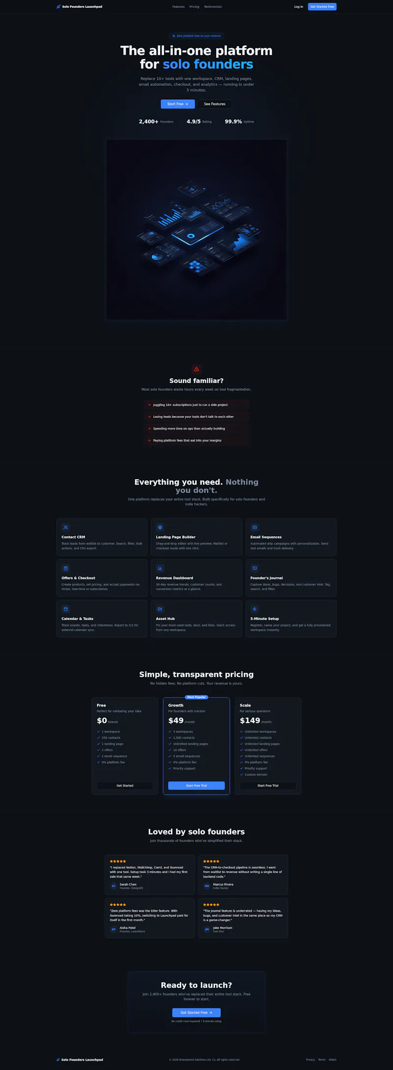 SoloPM screenshot 1