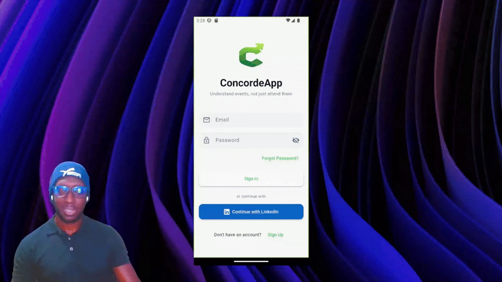 ConcordeApp screenshot 1 (video preview)