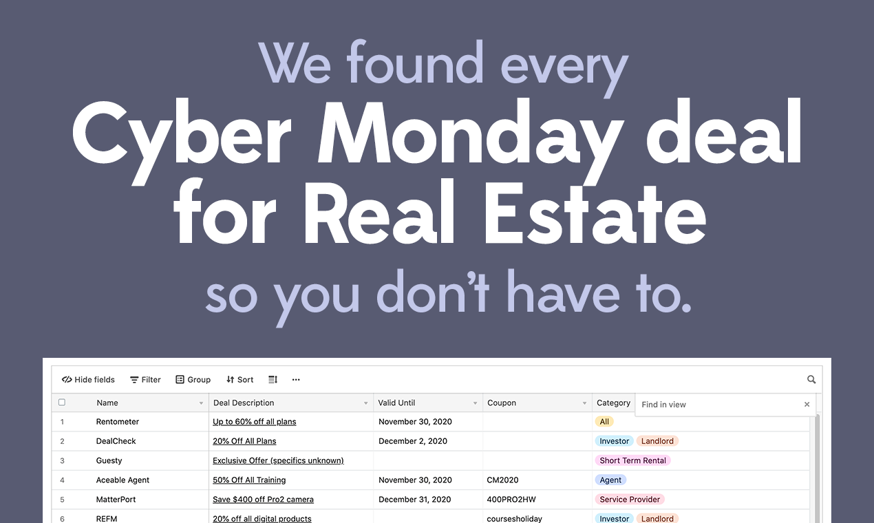 Cyber Monday for Real Estate gallery image