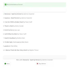 Music Recommendation Hub gallery image