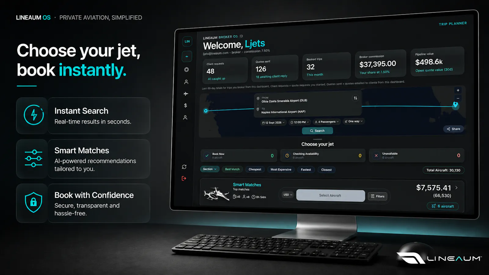 Lineaum BrokerOS screenshot 3
