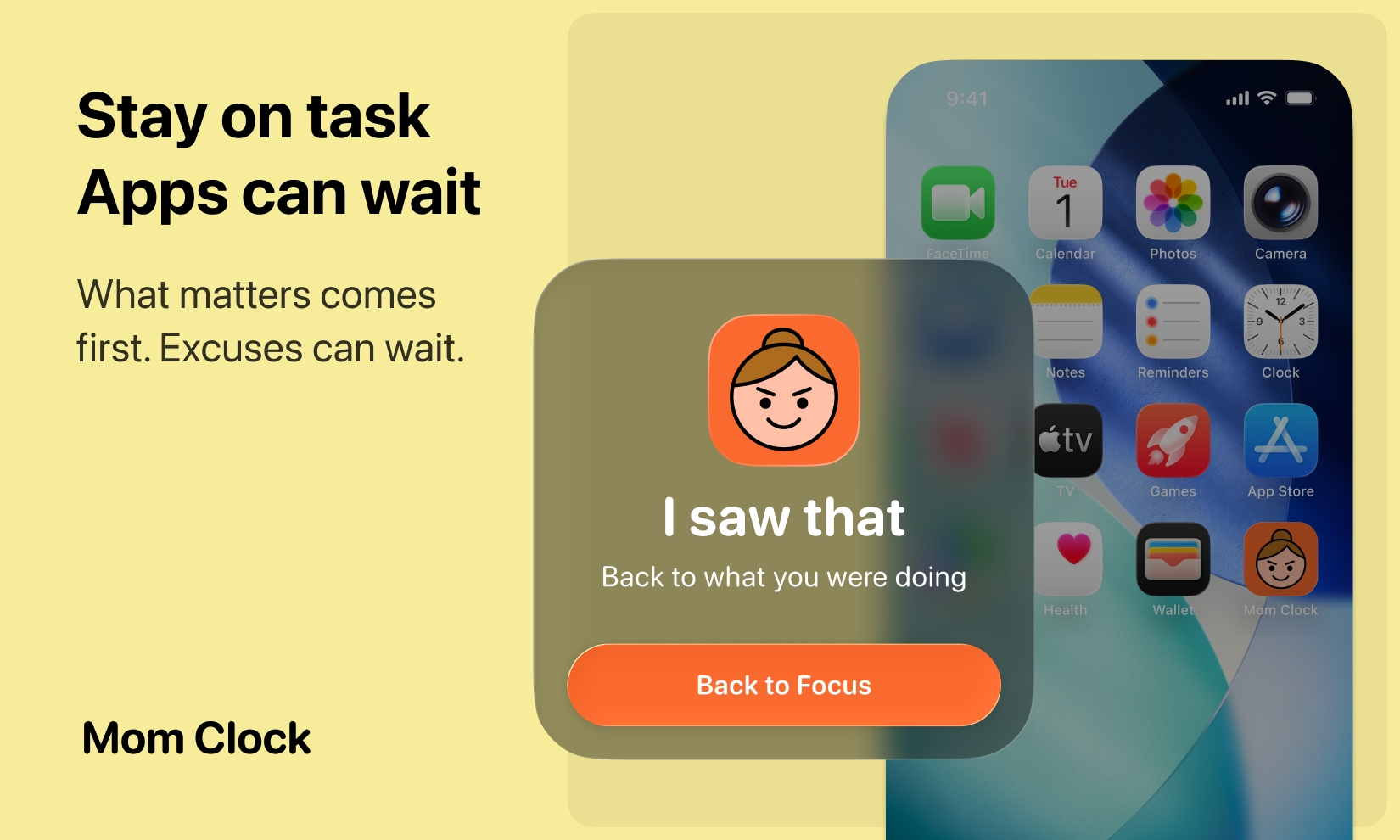 Mom Clock gallery image