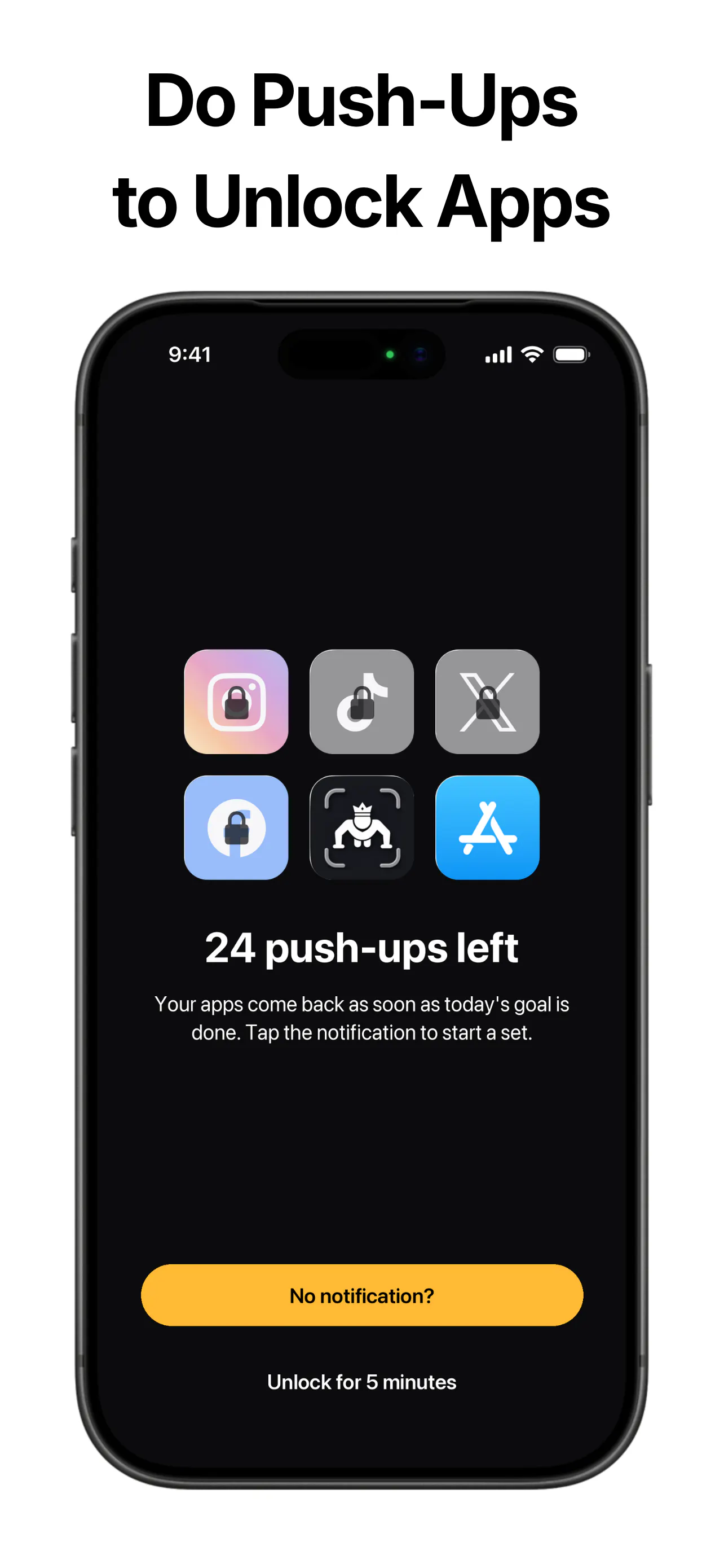PushRank: Push Up Counter Game screenshot