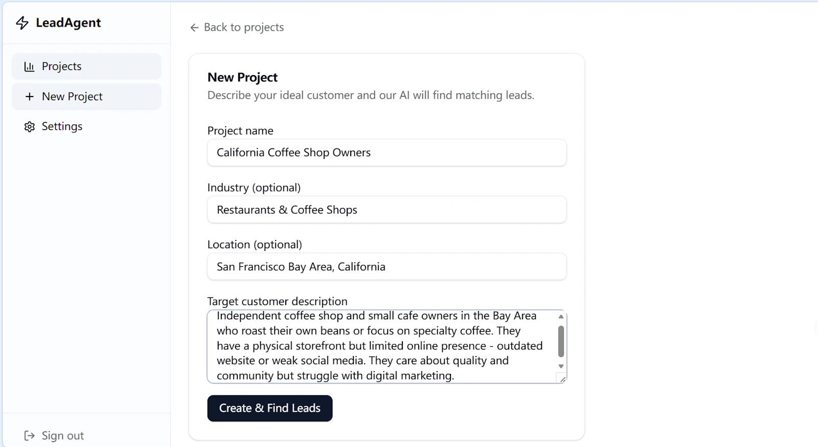LeadAgent screenshot 3