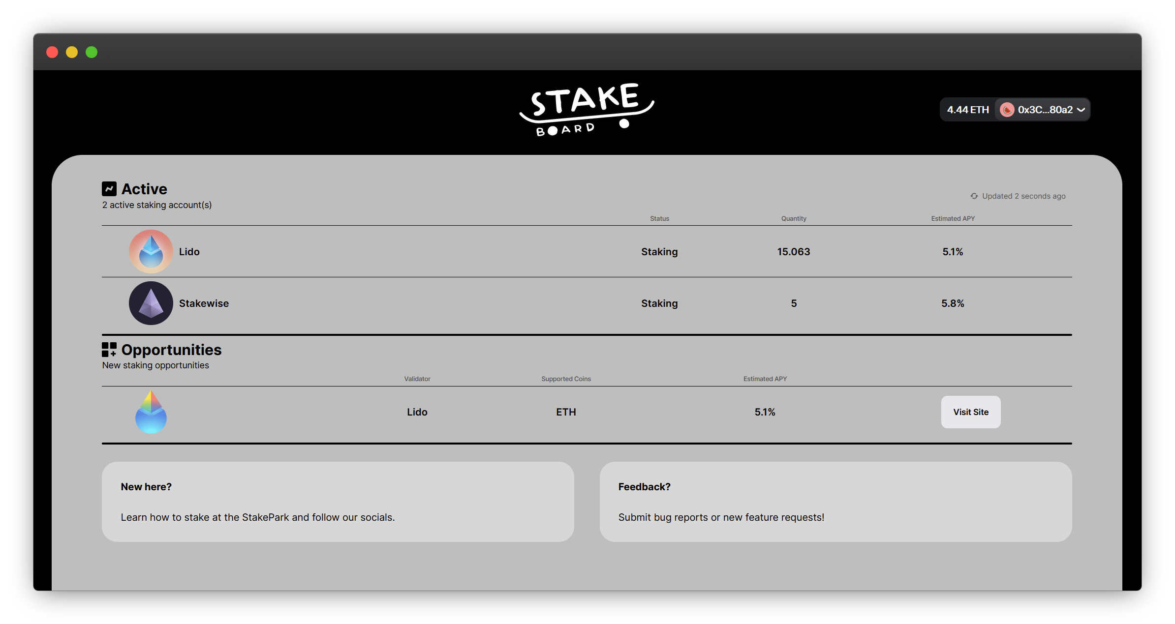 StakeBoard gallery image