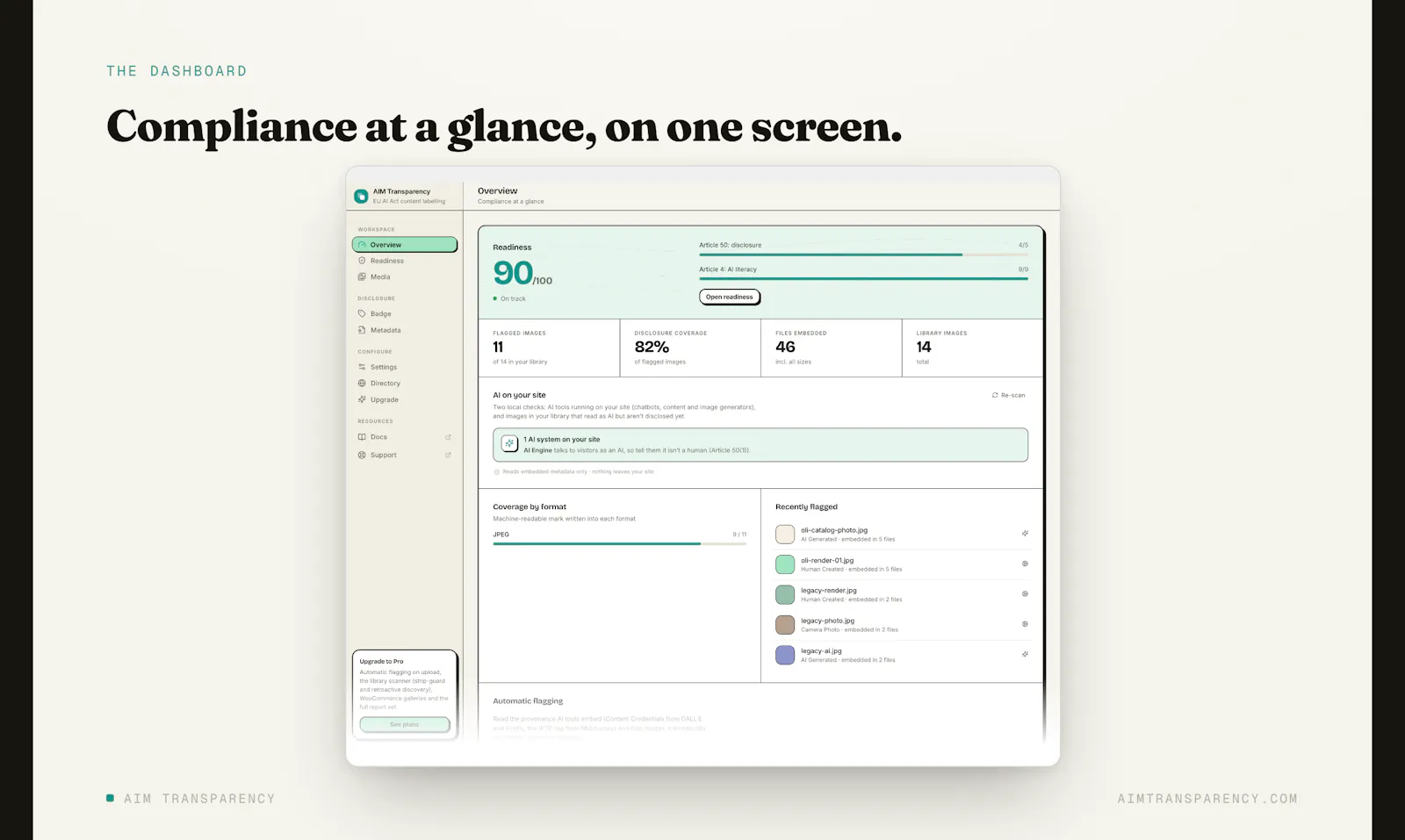 AIM Transparency screenshot 5