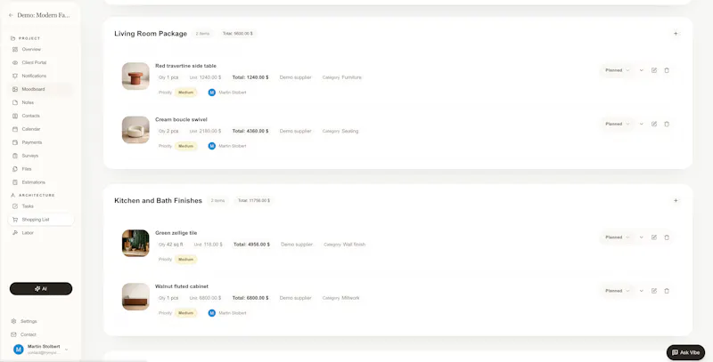 Myvibe Project screenshot 1