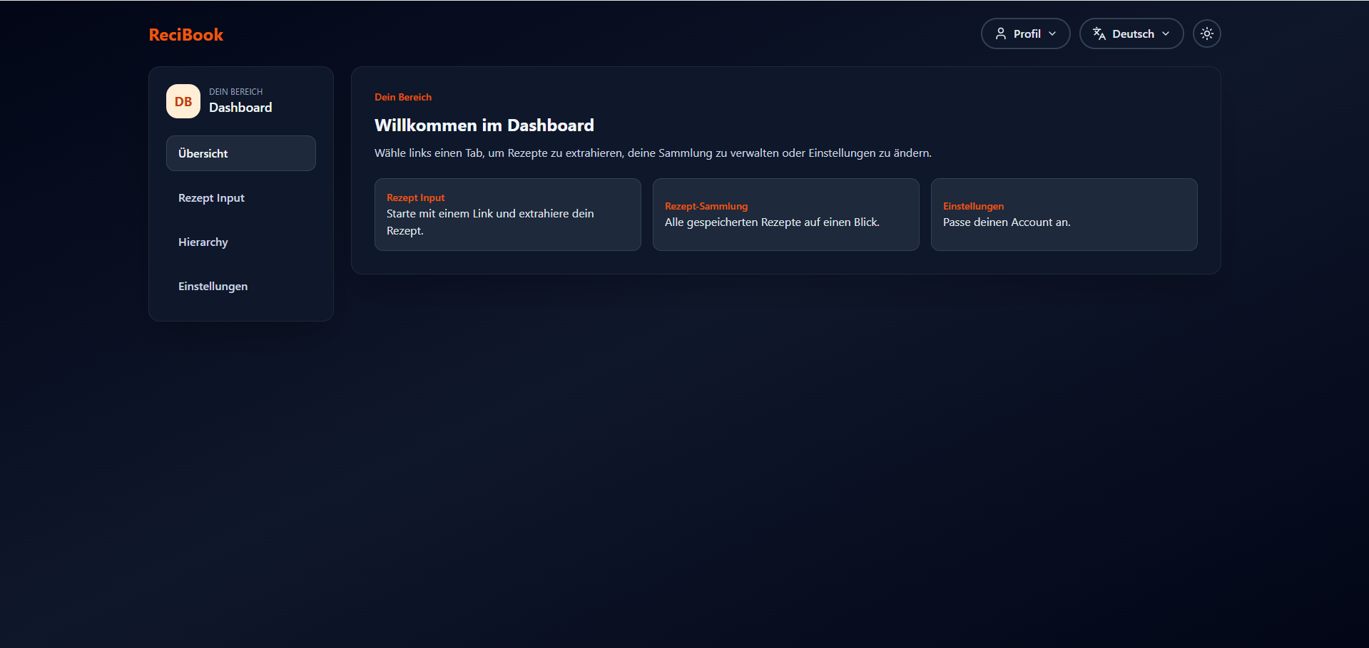 ReciBook - Screenshot 3 showing product features and functionality