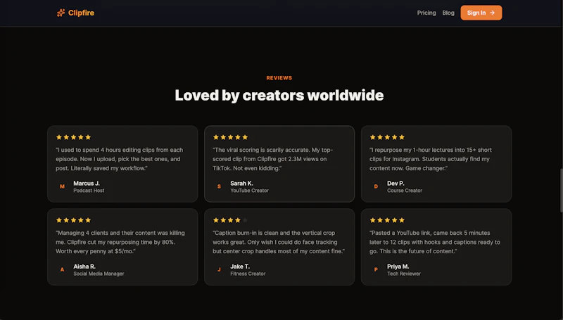 Clipfire screenshot 2