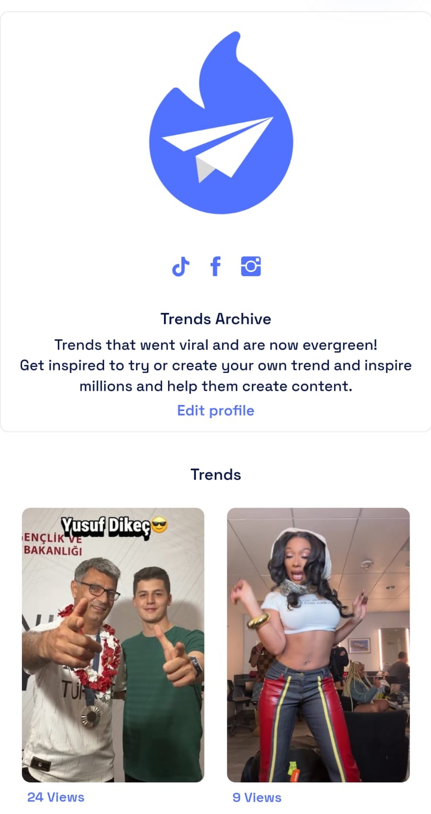 Mídia 4 de Trenz.space - Iniciar tendências, capturar tendências, se tornar viral!