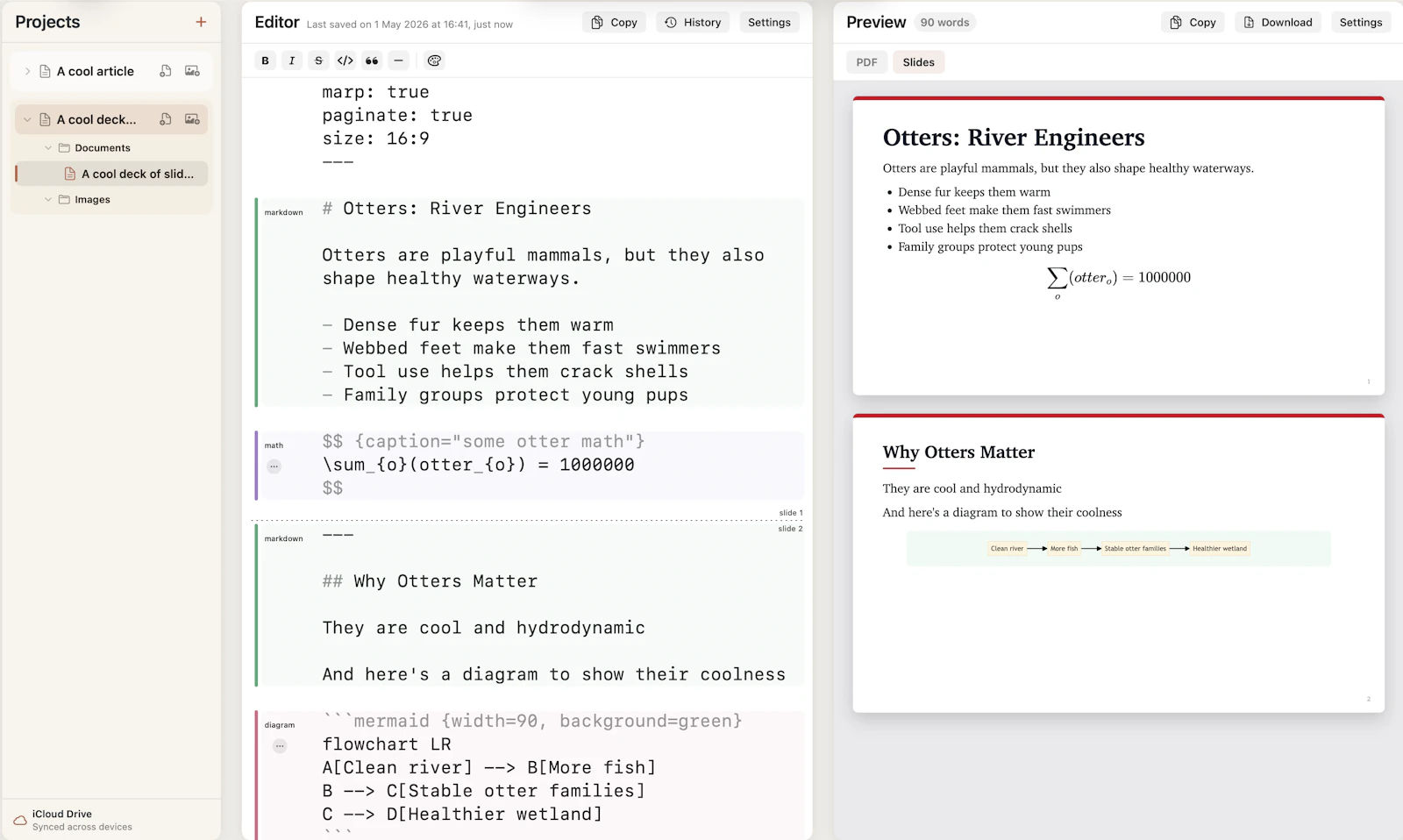 Minidocs screenshot 2