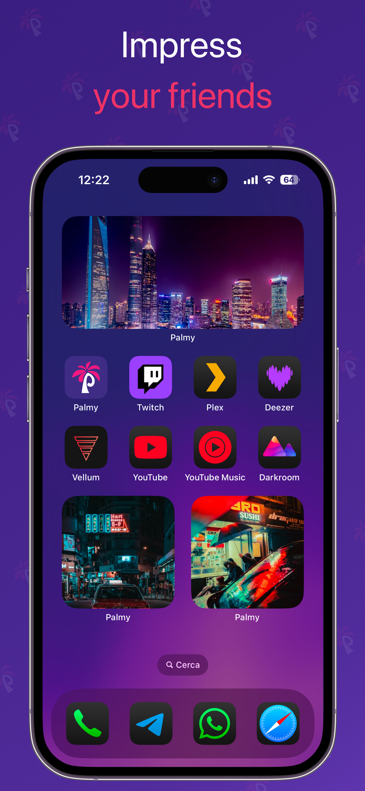 Média PALMY - Widgets d'écran d'accueil - Obtenez des photos fraîchement nouvelles et organisées à votre écran d'accueil iOS 4