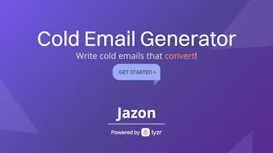 Cold Email generator gallery image