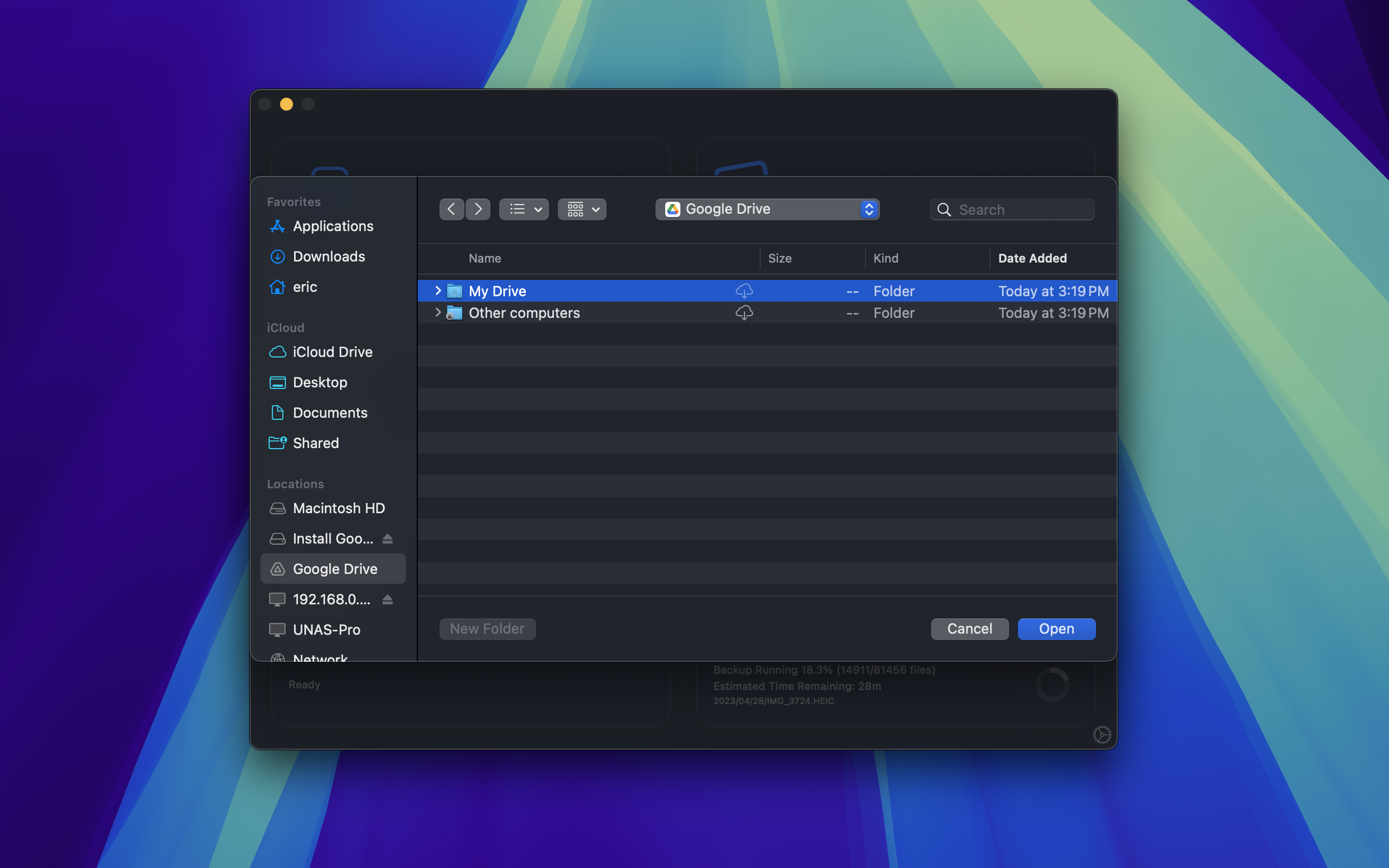 Backup del paracadute - Backup senza soluzione di continuità per iCloud Drive e iCloud foto media 8