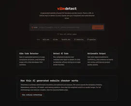 VibeDetect gallery image