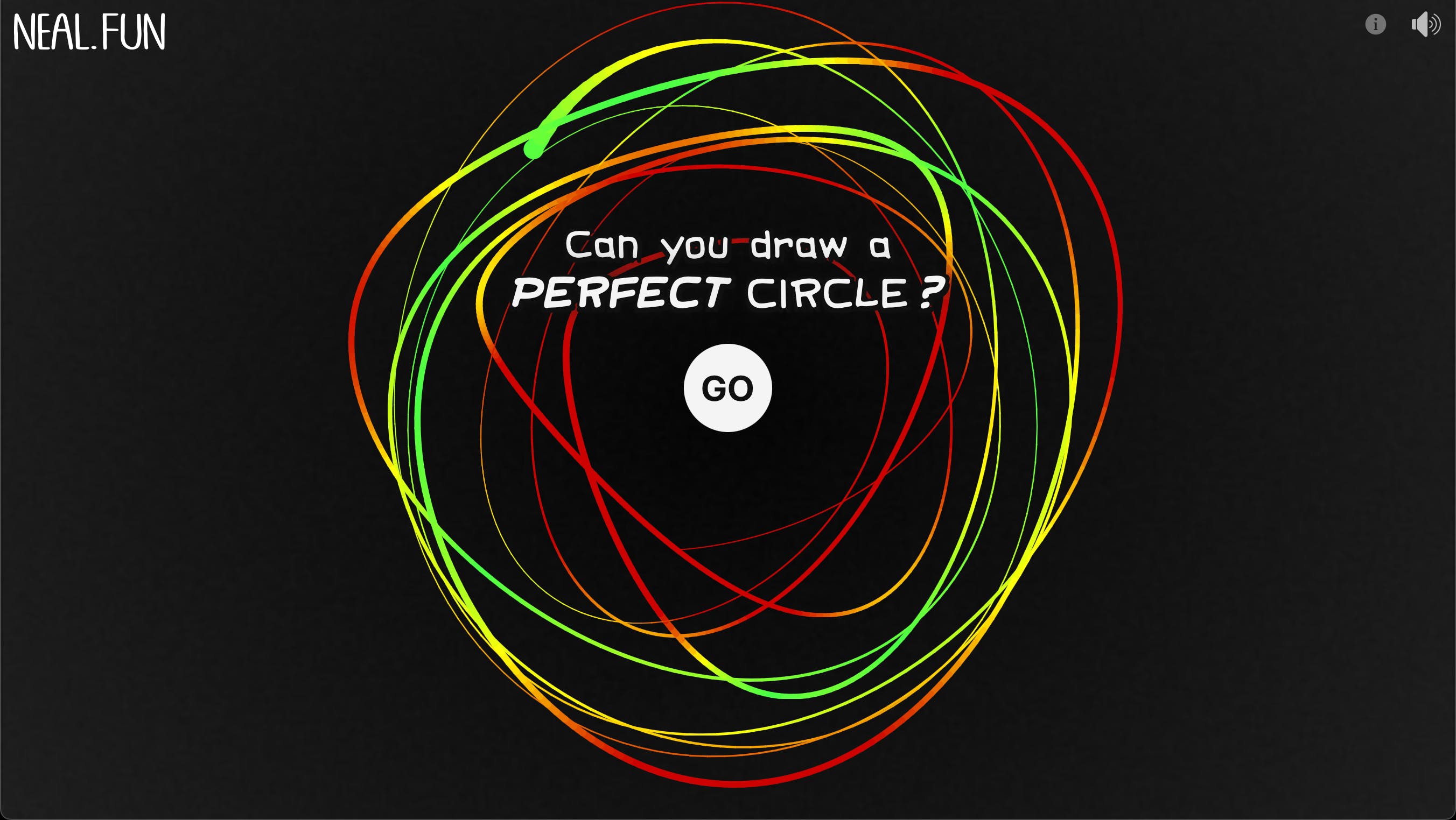 Draw a Perfect Circle by Neal.fun media 1