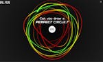 Draw a Perfect Circle by Neal.fun image