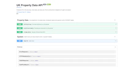UK Property Data API gallery image