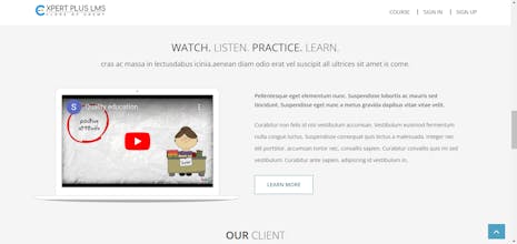 Expert Plus LMS - Udemy Clone LMS gallery image