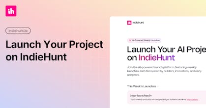 IndieHunt gallery image