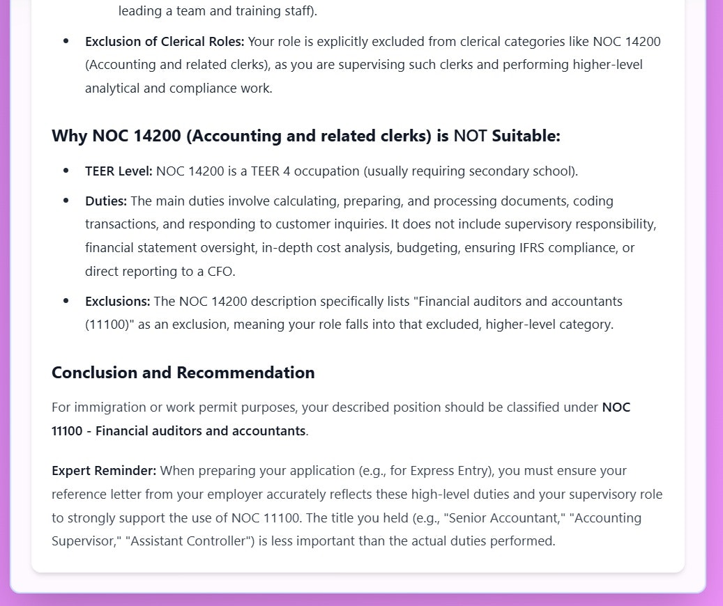 Find My NOC - Screenshot 3 showing product features and functionality