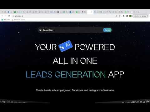 startuptile GrowEasy-Generative AI powered all in one lead generation app