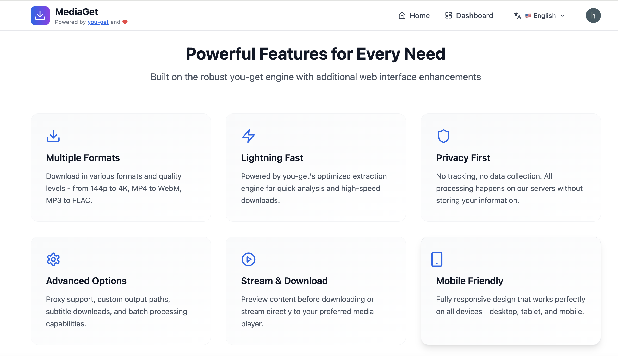 Mídia 3 de Baixe mídia de qualquer lugar em segundos - 🚀 Um URL.Possibilidades infinitas.