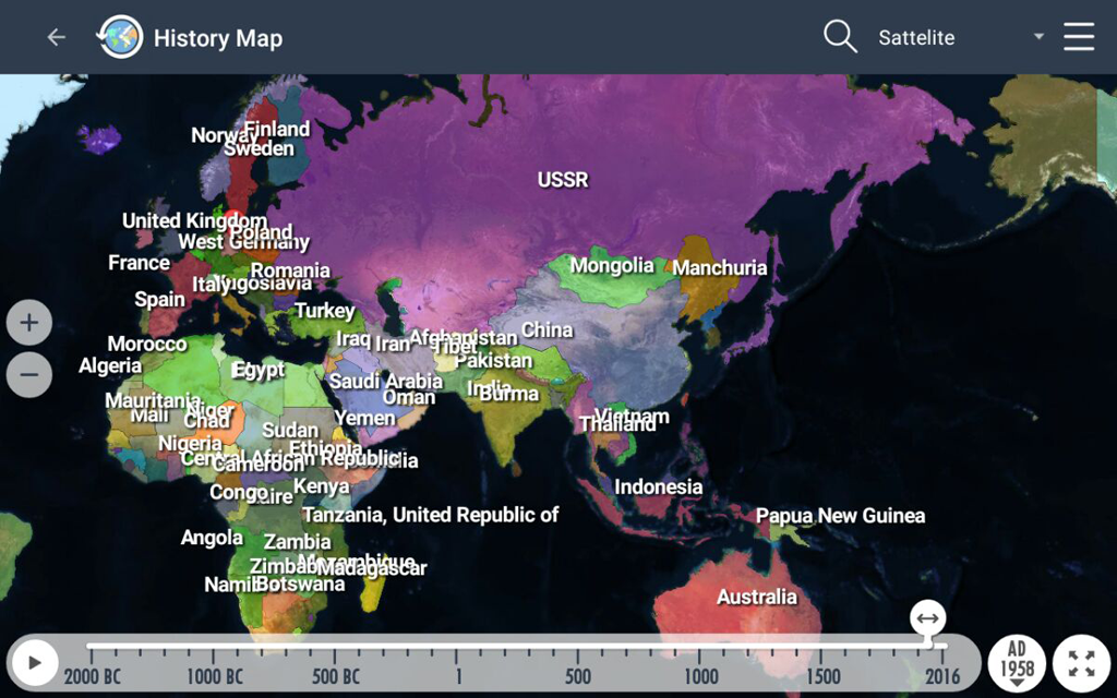 World History Map gallery image