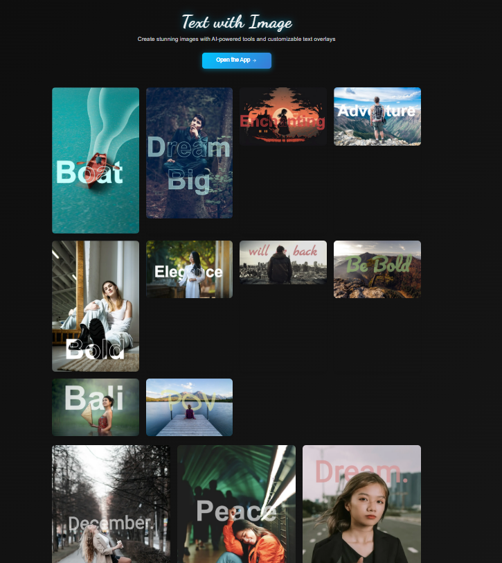 Text with Image gallery image