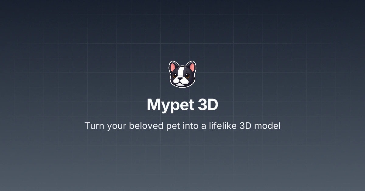 Mypet3D - Screenshot 2 showing product features and functionality