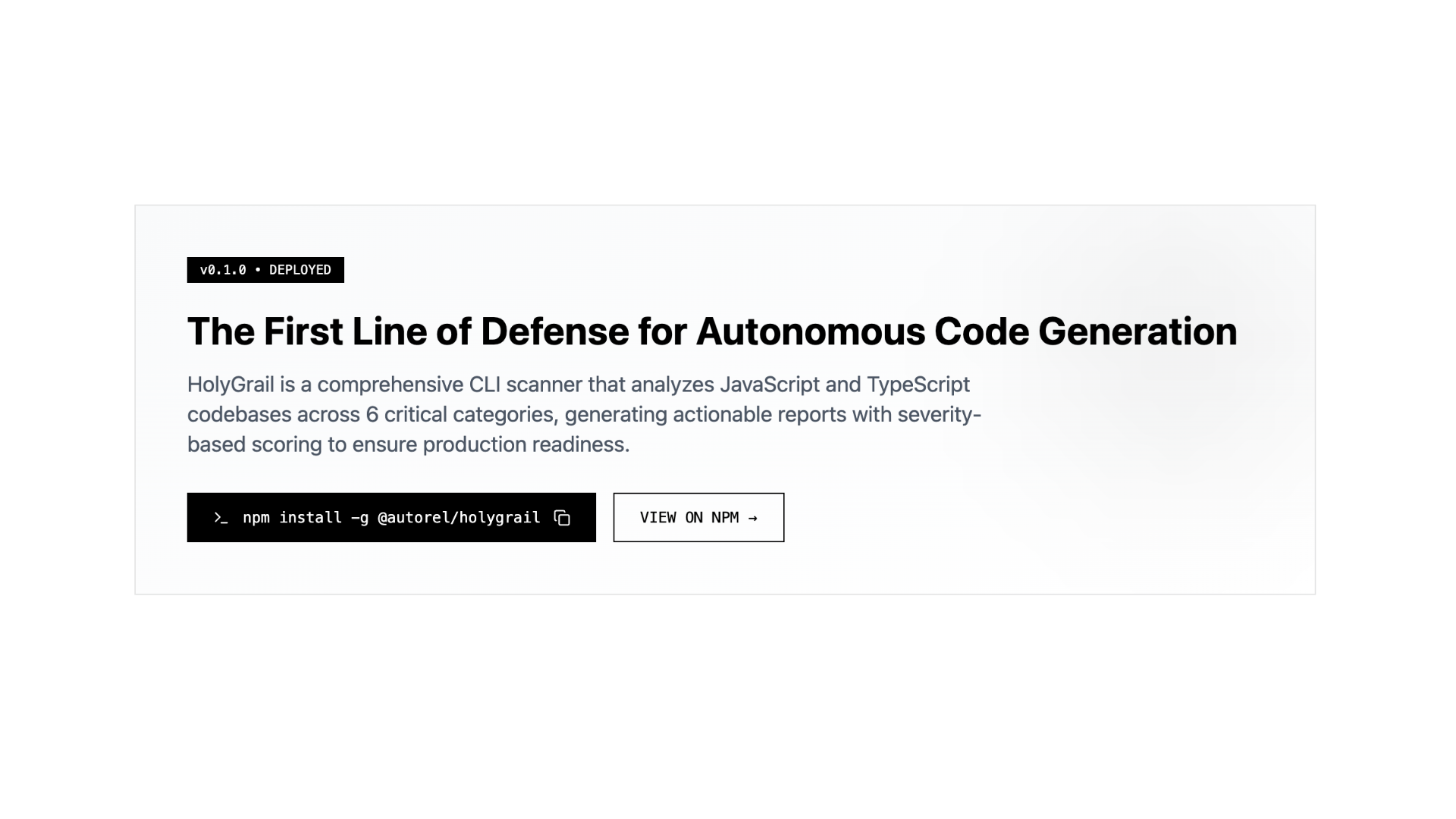 Holygrail - Screenshot 2 showing product features and functionality
