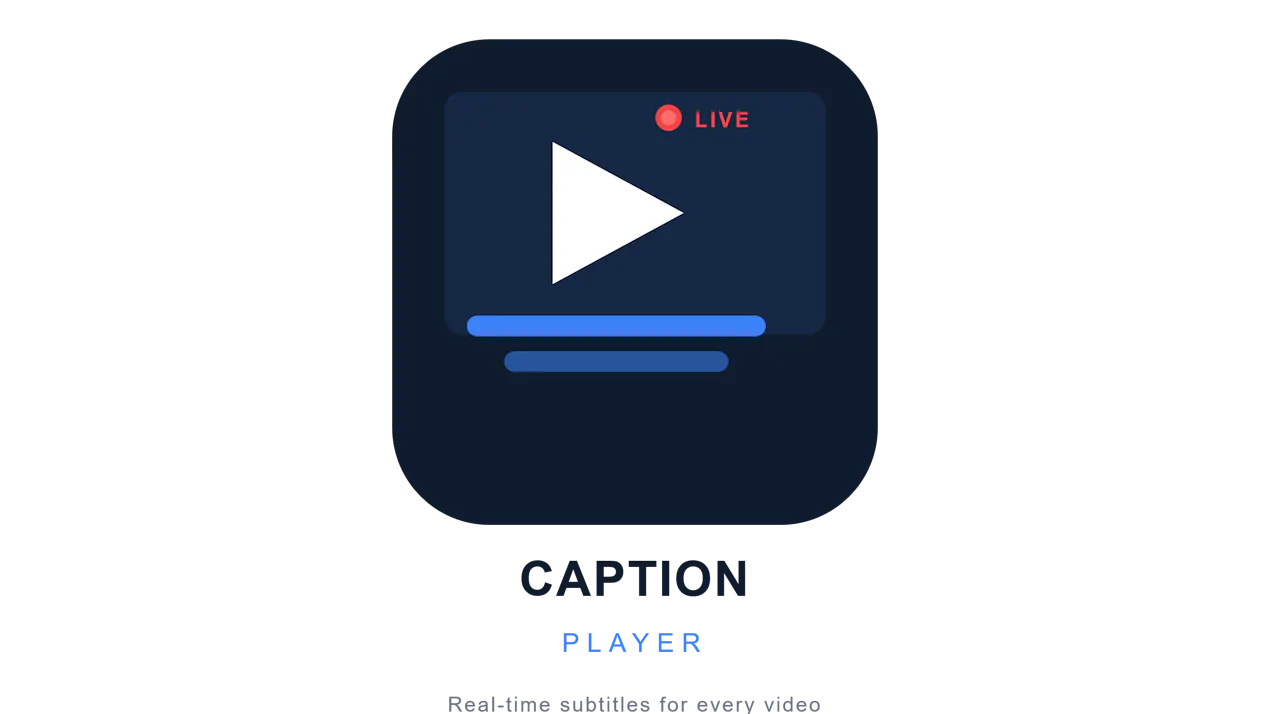 Premium Live Caption Player product