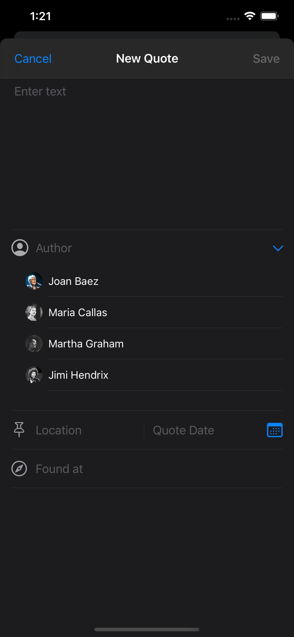 Citatore per iOS e iPados media 3