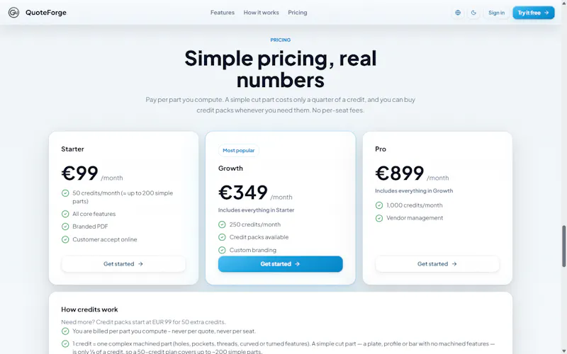 QuoteForge screenshot 3
