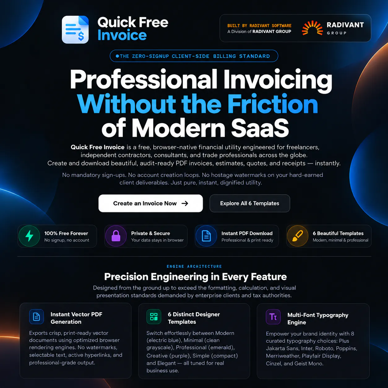 Quick Free Invoice gallery image