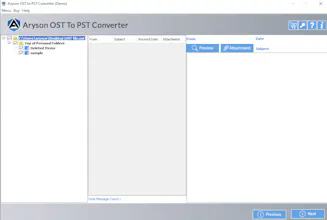 Microsoft OST to PST Converter gallery image