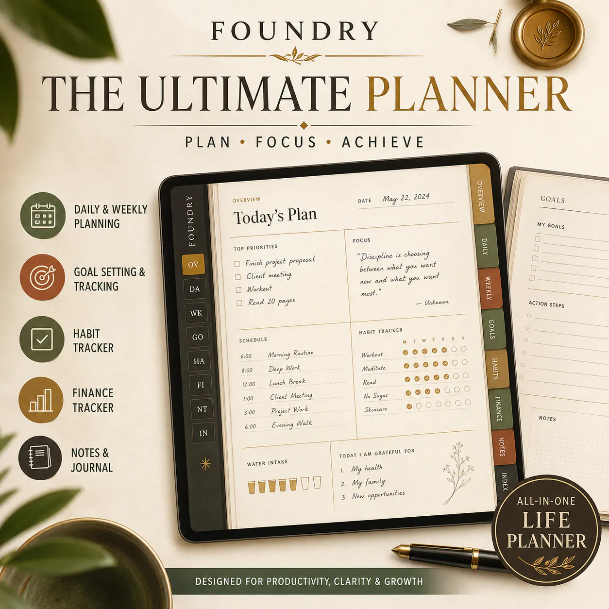 The Ultimate Notion Planner  gallery image