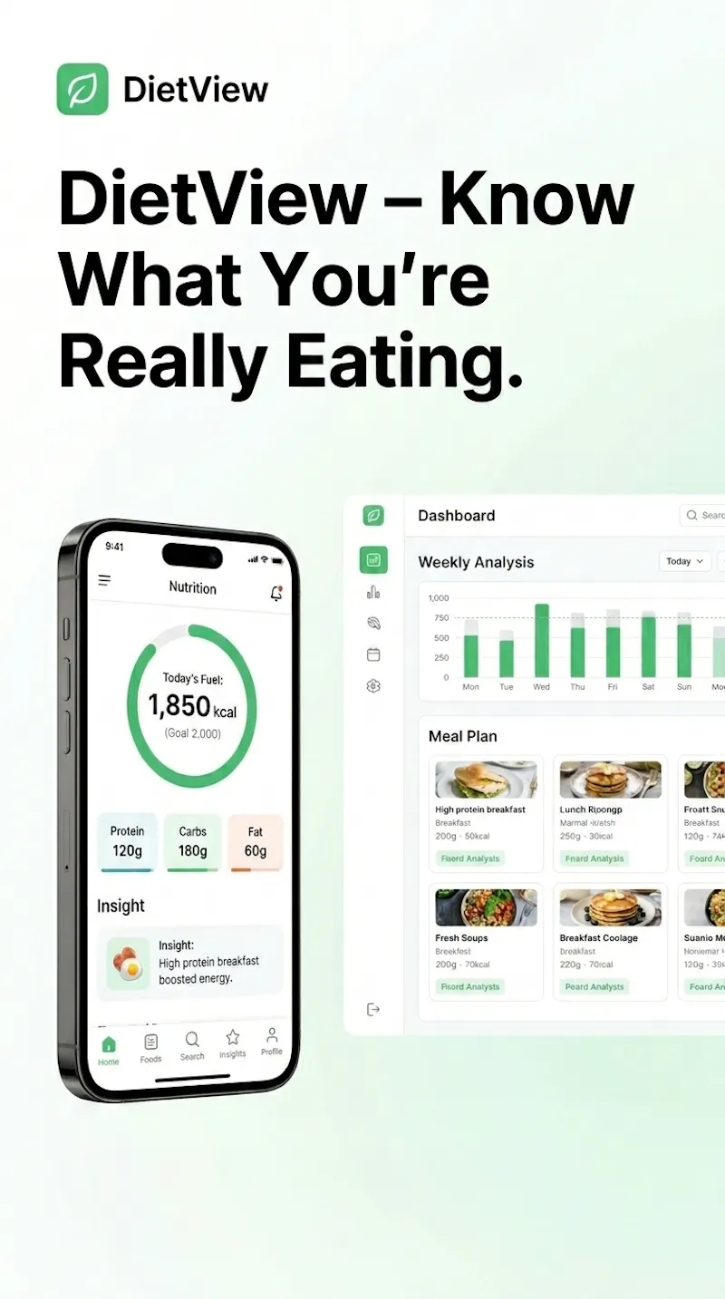 DietView screenshot 1