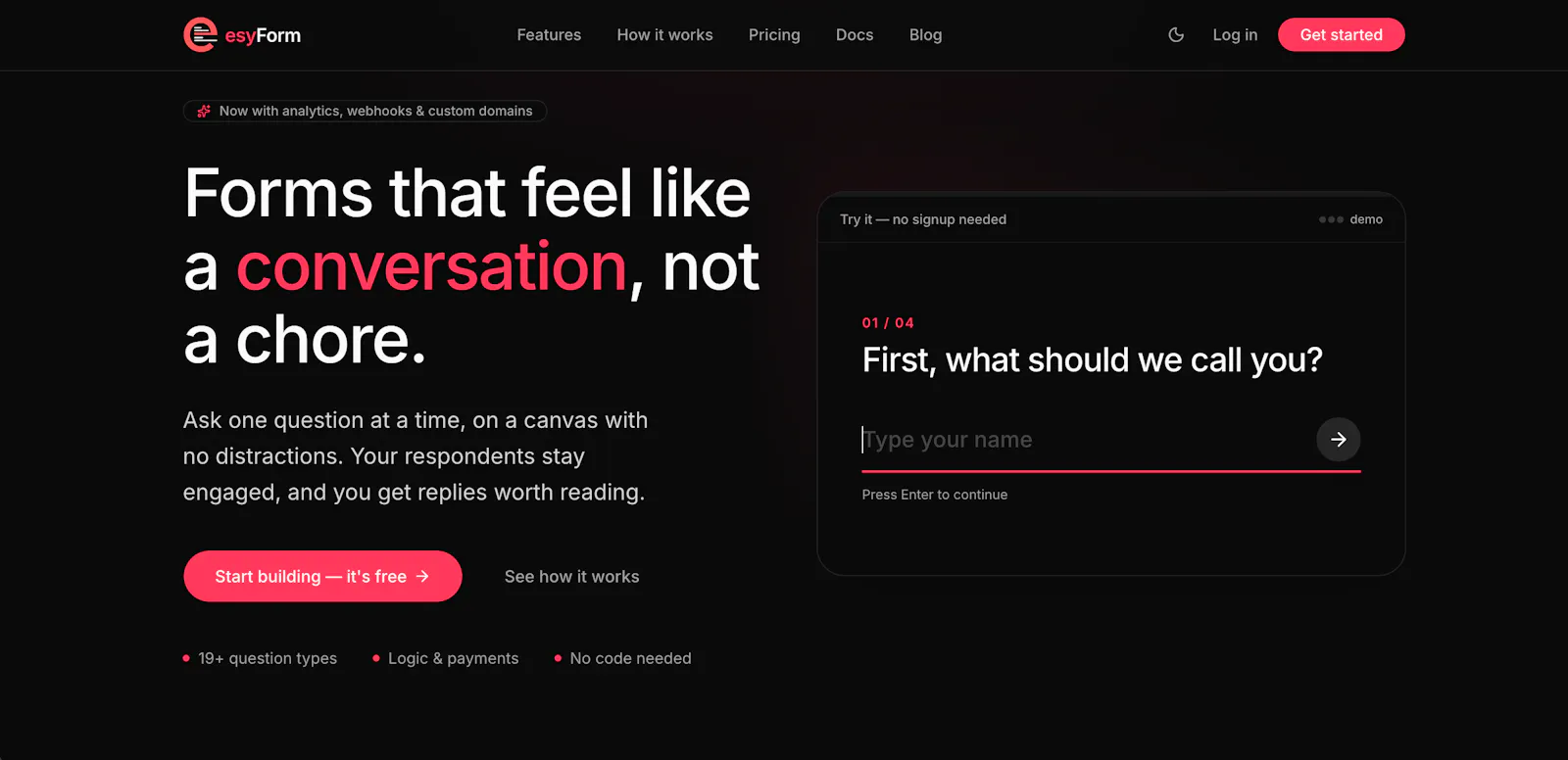 EesyForm screenshot 2